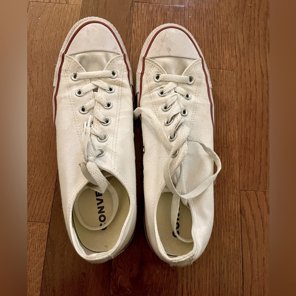 White Converse